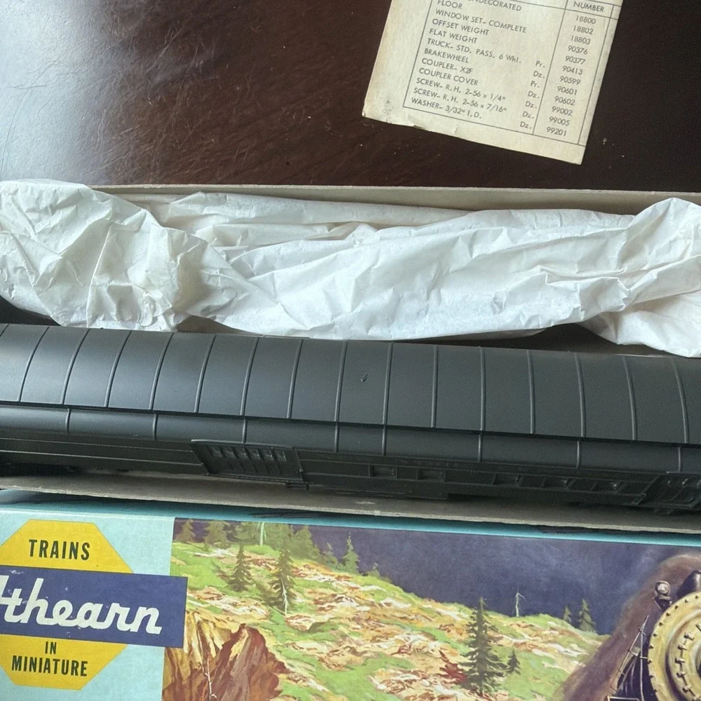 HO scale Athearn New York Central standard diner w/clerestory roof VTG In‎ Box